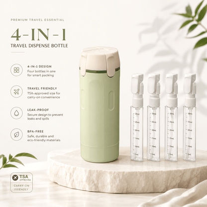 TravelMate™ 4-in-1 Travel Dispenser