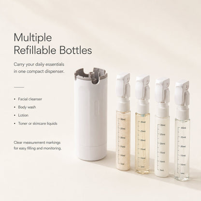 TravelMate™ 4-in-1 Travel Dispenser