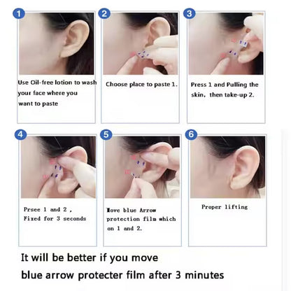 Face Neck Lifting Tape: 5-Second Sculpting Magic