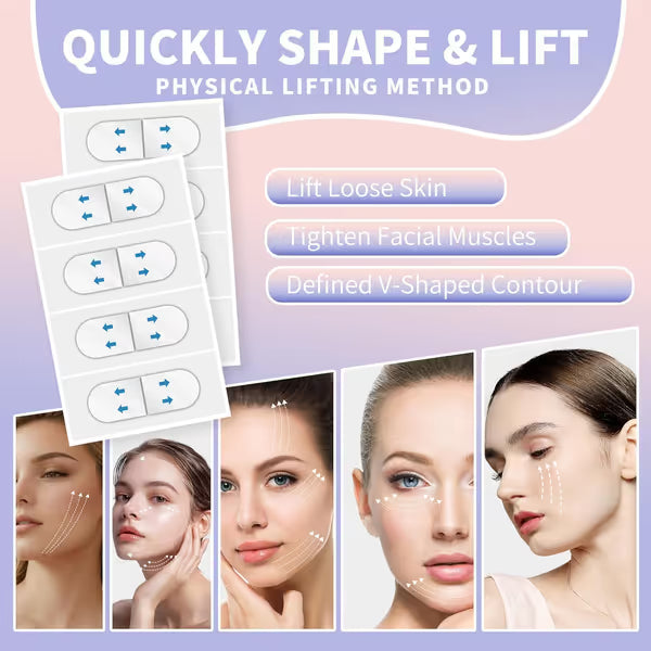 Face Neck Lifting Tape: 5-Second Sculpting Magic