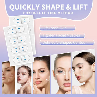 Face Neck Lifting Tape: 5-Second Sculpting Magic