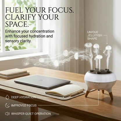 AquaGlow™ Jellyfish Humidifier