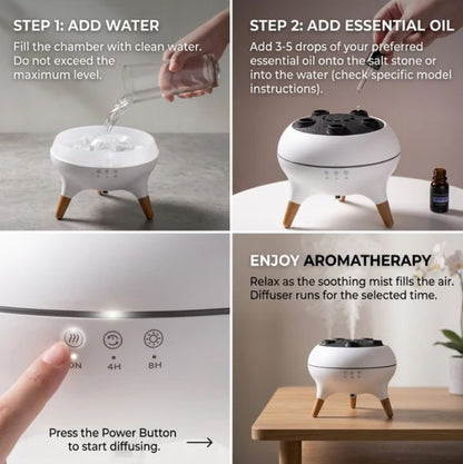 AquaGlow™ Jellyfish Humidifier